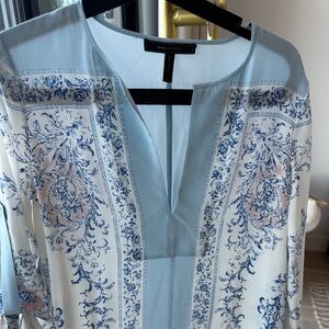 BCBG MaxAzria floral maxi dress